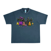 Midnight Navy mardi gras mama Urban Heavy Tee - texasbilliewilder