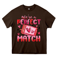 Chocolate Brown were perfect match Heavy Core Tee - MaliasSmallBusiness