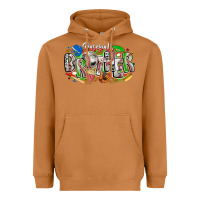 Meerkat baseball brother Heavyweight Hoodie - CowhideDigitalArt