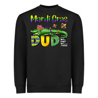 Black mardi gras dude alligator olivia Heavyweight Sweatshirt - OliviaCreatesArt