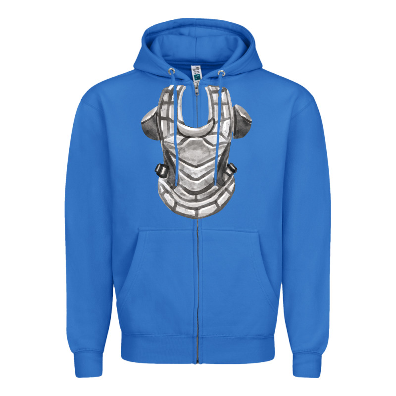 Chest Protector Fa Element Zipper Hoodie by FaDigitalArtStudio | Teevron