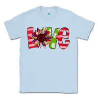 Dusty Blue love sunflower Classic Tee - Bettercallsaul