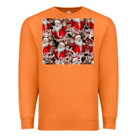 Carrot Merry Christmas Premium Sweatshirt - CowhideDigitalArt
