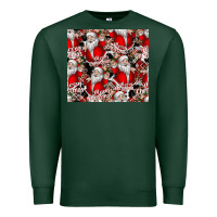 Sports Green Merry Christmas Premium Sweatshirt - CowhideDigitalArt