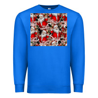 True Royal Merry Christmas Premium Sweatshirt - CowhideDigitalArt