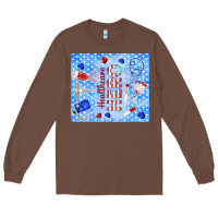 Chestnut healthcare hero Long Sleeve Tee - TumblerDesignByShophia