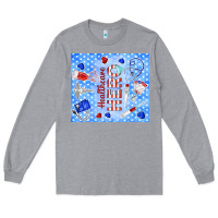 Heather Grey healthcare hero Long Sleeve Tee - TumblerDesignByShophia
