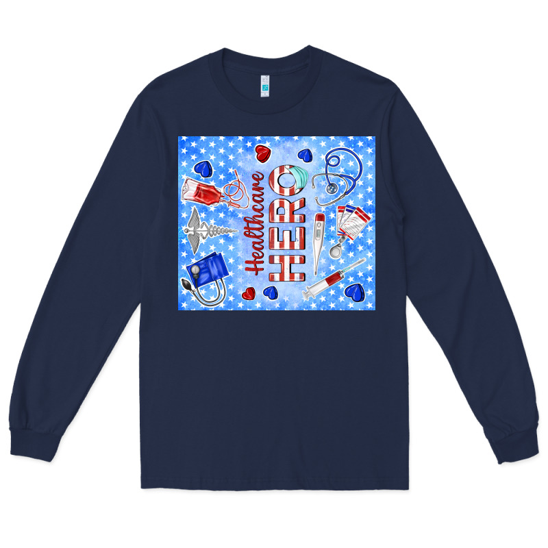 Healthcare Hero Long Sleeve Tee by TumblerDesignByShophia | Teevron