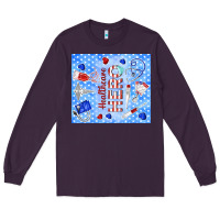 Plum healthcare hero Long Sleeve Tee - TumblerDesignByShophia