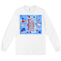 White healthcare hero Long Sleeve Tee - TumblerDesignByShophia