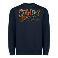 Navy cowboy killer Heavyweight Sweatshirt - OliviaCreatesArt