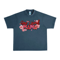Midnight Navy one loved mama valentine's day Urban Heavy Tee - texasbilliewilder