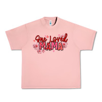 Salmon one loved mama valentine's day Urban Heavy Tee - texasbilliewilder