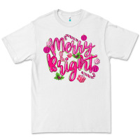 White merry and bright Premium Tee - MaliasSmallBusiness
