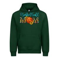 Forest Green western leopard camouflage sunflowers glitter mom basketball Urban Hoodie - Artiststas