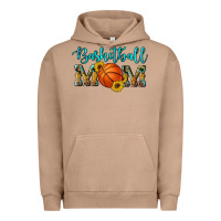 Pigment Burro western leopard camouflage sunflowers glitter mom basketball Urban Hoodie - Artiststas