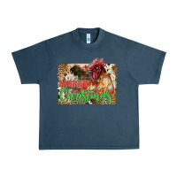 Midnight Navy merry christmas Urban Heavy Tee - JahusDesignShop