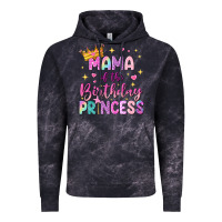 Cloud Black mama of the birthday princess Vintage Hoodie - NancyCooperArtShop