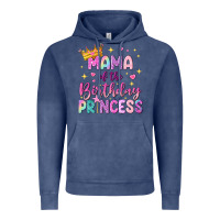 Mama Of The Birthday Princess Vintage Hoodie | Teevron