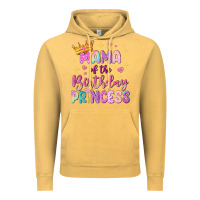 Vintage Mustard mama of the birthday princess Vintage Hoodie - NancyCooperArtShop