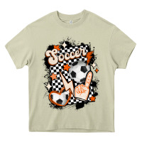 Mossy vintage soccer Heavy Core Tee - MaliasSmallBusiness
