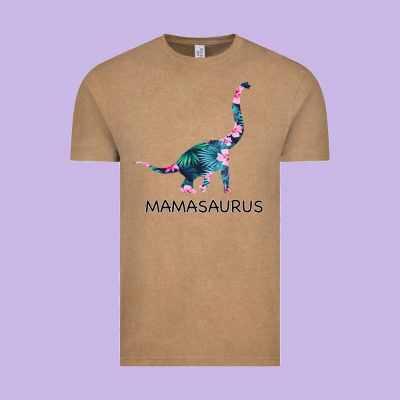 Mamasaurus Dinosaur Vintage Tee Designed By Bettercallsaul