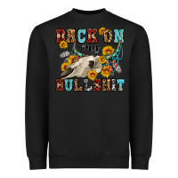Black back on my bullshit western olivia Heavyweight Sweatshirt - OliviaCreatesArt