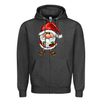 Santa Gnomes Zipper Hoodie | Teevron