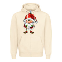 Sandshell santa gnomes Zipper Hoodie - FaDigitalArtStudio