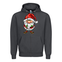 Smoke santa gnomes Zipper Hoodie - FaDigitalArtStudio
