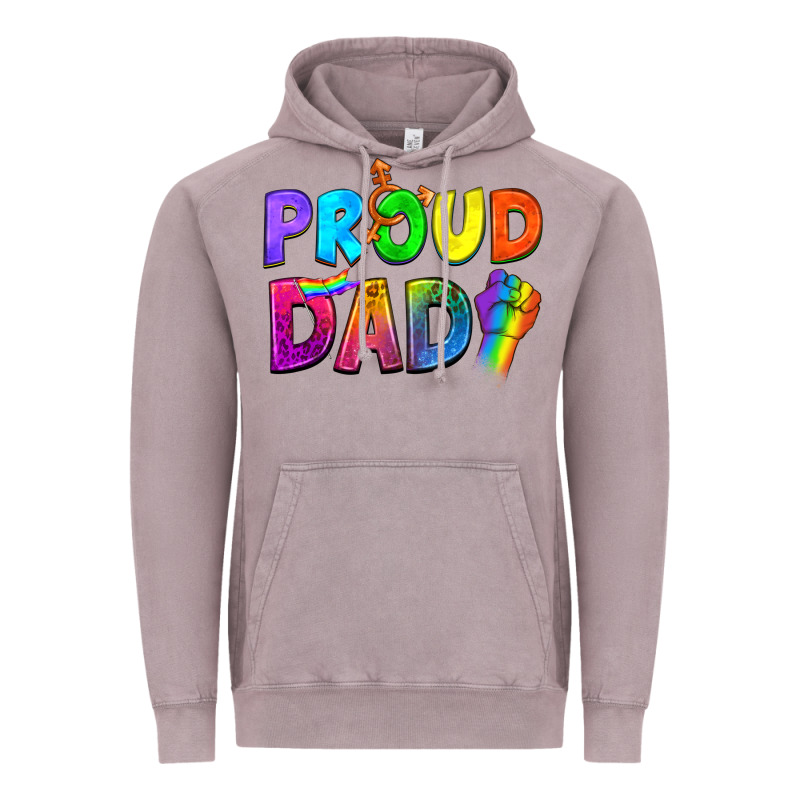 Proud Dad Vintage Hoodie by NancyCooperArtShop | Teevron