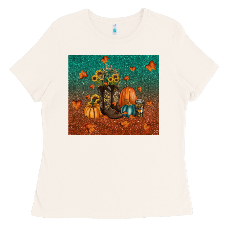 Fall Tumbler Ladies Tee by RanaPortraitStore | Teevron