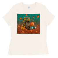 Bone fall tumbler Ladies Tee - RanaPortraitStore