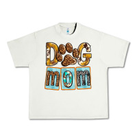 Pistachio Dog Mom with Paw Urban Heavy Tee - texasbilliewilder
