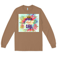 Toasted Coconut spoiler alert i don't care Long Sleeve Tee - TumblerDesignByShophia