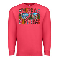 Cardinal merry christmas Premium Sweatshirt - CowhideDigitalArt