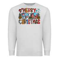 Dove Grey merry christmas Premium Sweatshirt - CowhideDigitalArt