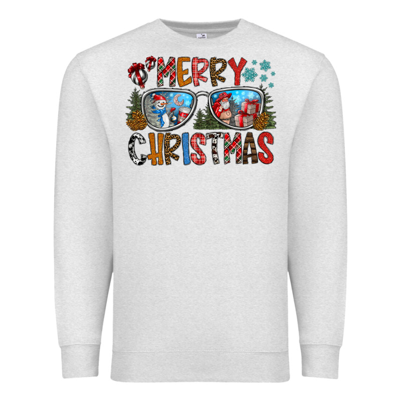Merry Christmas Premium Sweatshirt by CowhideDigitalArt | Teevron