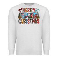 Oatmeal Heather merry christmas Premium Sweatshirt - CowhideDigitalArt