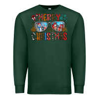 Sports Green merry christmas Premium Sweatshirt - CowhideDigitalArt
