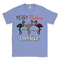 Colony Blue Merry Flocking Christmas Classic Tee - Bettercallsaul