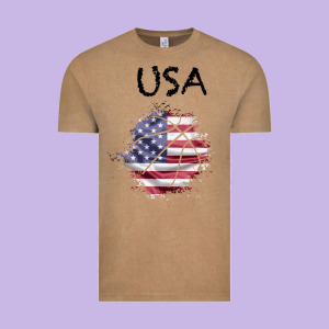 Usa Vintage Tee Designed By Bettercallsaul