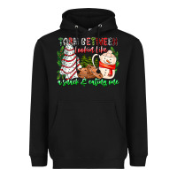 Black Torn Between Looking Like A Snack Eating One Heavyweight Hoodie - CowhideDigitalArt