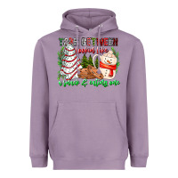 Lavender Torn Between Looking Like A Snack Eating One Heavyweight Hoodie - CowhideDigitalArt