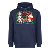 Navy Torn Between Looking Like A Snack Eating One Heavyweight Hoodie - CowhideDigitalArt