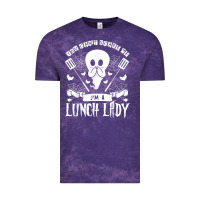 Cloud Purple lunch lady halloween ghost cafeteria worker all hallows' eve t shirt Vintage Tee - trangStudio