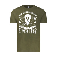 Vintage Olive lunch lady halloween ghost cafeteria worker all hallows' eve t shirt Vintage Tee - trangStudio