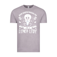 Vintage Zinc lunch lady halloween ghost cafeteria worker all hallows' eve t shirt Vintage Tee - trangStudio