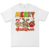 White merry christmas paws Premium Tee - MaliasSmallBusiness