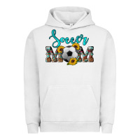 Pigment Lunar Rock western leopard cowhide sunflowers  glitter mom soccer Urban Hoodie - Artiststas